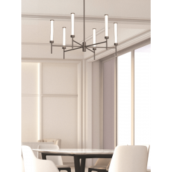 PAKABINAMAS LED ŠVIESTUVAS 25448 D80 46W RUDAS pigiau