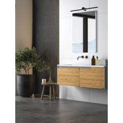 SIENINIS LED ŠVIESTUVAS 22124 10W JUODAS pigiau