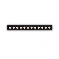 ĮLEIDŽIAMAS LED ŠVIESTUVAS LIKA FI SLIM 20W 3000K juodas kaina