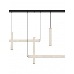 PAKABINAMAS LED ŠVIESTUVAS 25421 93W L105 JUODAS