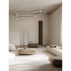 PAKABINAMAS LED ŠVIESTUVAS 25416 L127 95W RUDAS kaina