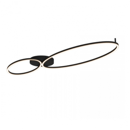 LUBINIS LED ŠVIESTUVAS ZAMBELIS 25410 L140 69W JUODAS