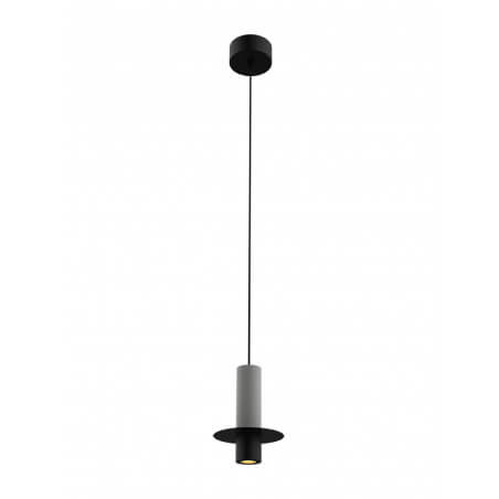 PAKABINAMAS LED ŠVIESTUVAS ZAMBELIS 25378 6W JUODAS | PILKAS