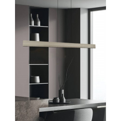 PAKABINAMAS LED ŠVIESTUVAS 25195 L152 46W ALIUMINIO SPALVOS pristatymas