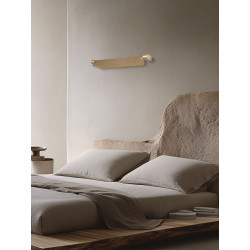 SIENINIS LED ŠVIESTUVAS 25192 L65 8W AUKSO SPALVOS kaina