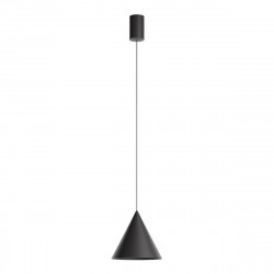 PAKABINAMAS LED ŠVIESTUVAS KONOS D18 10W JUODAS DIM kaina
