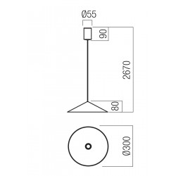 PAKABINAMAS LED ŠVIESTUVAS KONOS D30 10W ŽALVARIO SPALVOS DIM