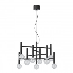 PAKABINAMAS LED ŠVIESTUVAS BOLLA 9 42W CCT JUODAS DIM