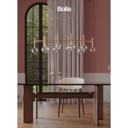 PAKABINAMAS LED ŠVIESTUVAS BOLLA 10 44W CCT AUKSO SPALVOS DIM kaina