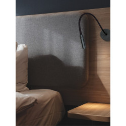 SIENINIS LED ŠVIESTUVAS 25149 3W JUODAS kaina