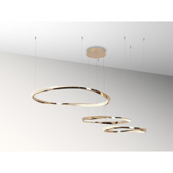 PAKABINAMAS LED ŠVIESTUVAS ORBITAS 120W AUKSO SPALVOS