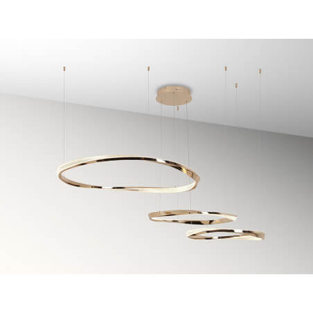 PAKABINAMAS LED ŠVIESTUVAS SCHULLER ORBITAS 120W AUKSO SPALVOS 554213