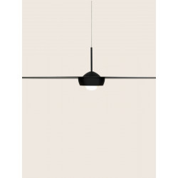 PAKABINAMAS LED ŠVIESTUVAS 2587 D55 21W JUODAS pigiau
