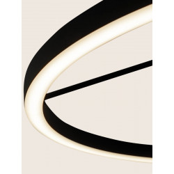 LUBINIS LED ŠVIESTUVAS 2563 D80 51W JUODAS internetu