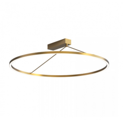 LUBINIS LED ŠVIESTUVAS 2566 D80 51W ŽALVARIO SPALVOS