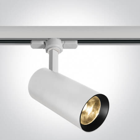 LED šviestuvas 3Ph šviestuvų sistemai COB LED 2BT/W/W