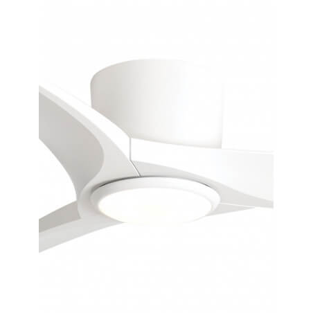 LUBINIS LED ŠVIESTUVAS SU VENTILIATORIUMI ZAMBELIS 18W BALTAS 25398