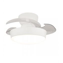 LUBINIS LED ŠVIESTUVAS SU VENTILIATORIUMI 25329 20W BALTAS