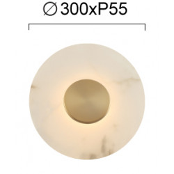 SIENINIS LED ŠVIESTUVAS ALLISON 9W ŽALVARIO SPALVOS kaina