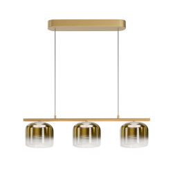 PAKABINAMAS LED ŠVIESTUVAS SPIRITO 36W AUKSO SPALVOS