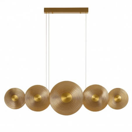 PAKABINAMAS LED ŠVIESTUVAS NAZAR 52W  GINTARO SPALVOS AZZARDO AZ6531