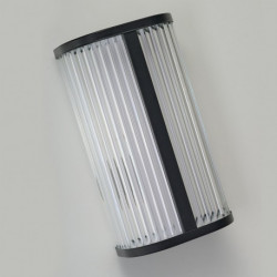 SIENINIS LED ŠVIESTUVAS PANDORA 11W JUODAS kaina