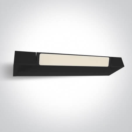 SIENINIS LED ŠVIESTUVAS ONE LIGHT 38112C/B/V 12W CCT JUODAS