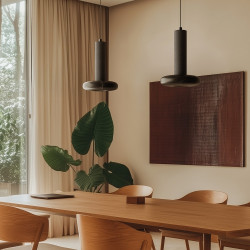 Pakabinamas LED šviestuvas HULO 5W JUODAS pigiau