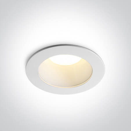 ĮLEIDŽIAMAS LED ŠVIESTUVAS  ONE LIGHT 10112ED/W/V 12W BALTAS