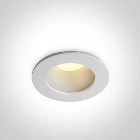 ĮLEIDŽIAMAS LED ŠVIESTUVAS ONE LIGHT 10107ED/W/V 7W BALTAS