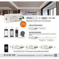 VALDIKLIS BLUETOOTH TUYA DALI | 0/1-10V | PUSH DIM kaina