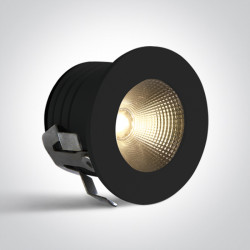 ĮLEIDŽIAMAS LED ŠVIESTUVAS 10103B/B/V 3W JUODAS