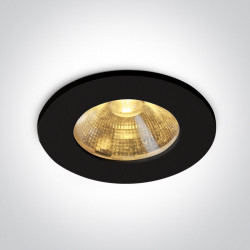 ĮLEIDŽIAMAS LED ŠVIESTUVAS 10103C/B/W 3W JUODAS
