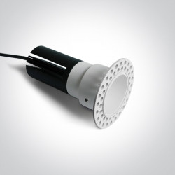 PRIGLAISTOMAS LED ŠVIESTUVAS 10107JTR/W/V 7W BALTAS kaina