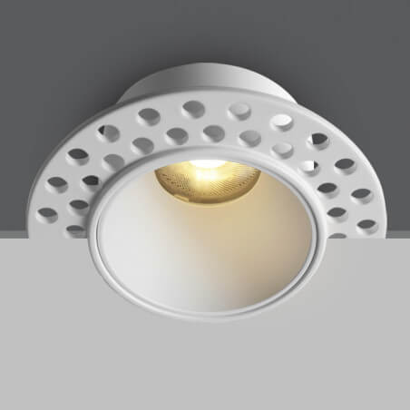 PRIGLAISTOMAS LED ŠVIESTUVAS ONE LIGHT 10107JTR/W/V 7W BALTAS