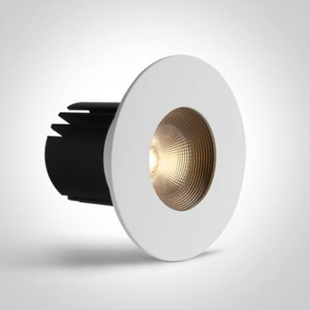 ĮLEIDŽIAMAS LED ŠVIESTUVAS ONE LIGHT 10107HA/W/V 6,5W BALTAS