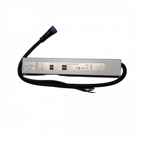 Maitinimo šaltinis su greito pajungimo jungtimi 80W 24V IP65