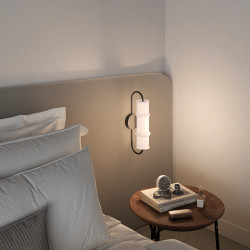 SIENINIS LED ŠVIESTUVAS CANNA 12W JUODAS pristatymas