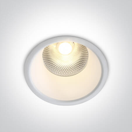 ĮLEIDŽIAMAS LED ŠVIESTUVAS  ONE LIGHT 10115FD/W/V 15W BALTAS