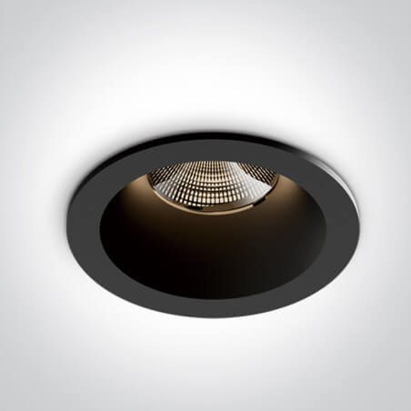 ĮLEIDŽIAMAS LED ŠVIESTUVAS  ONE LIGHT 10107WP/B/V 6,5W JUODAS