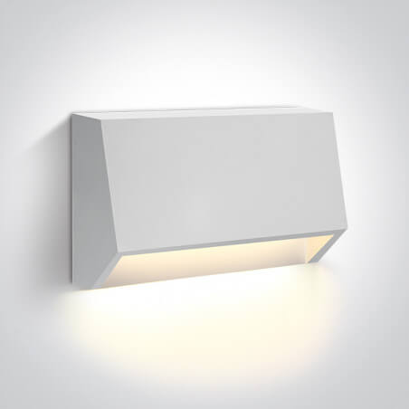 SIENINIS LED ŠVIESTUVAS ONE LIGHT 67386A/W/V 1,5W BALTAS