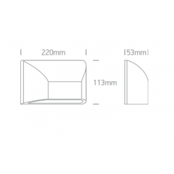 SIENINIS LED ŠVIESTUVAS 67396/AN/V 6W ANTRACITO SPALVOS kaina