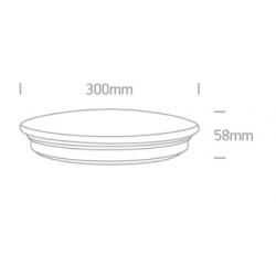 LUBINIS LED ŠVIESTUVAS 62026A/V D30 15W BALTAS kaina