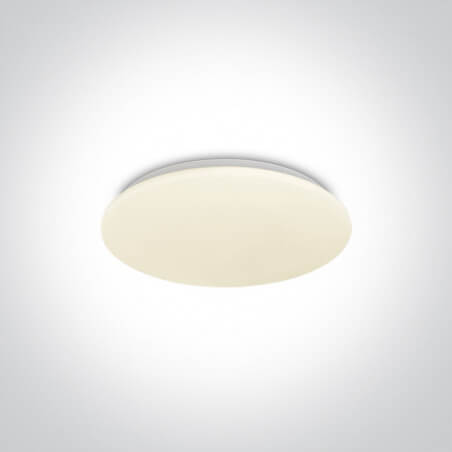 LUBINIS LED ŠVIESTUVAS ONE LIGHT 62026A/V D30 15W BALTAS