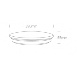 LUBINIS LED ŠVIESTUVAS 62026B/V D39 24W BALTAS kaina