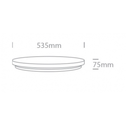 LUBINIS LED ŠVIESTUVAS 62026D/V D53,5 50W BALTAS kaina