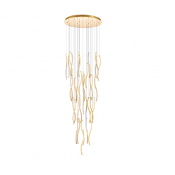 PAKABINAMAS LED ŠVIESTUVAS FLOW 41 324W AUKSO SPALVOS