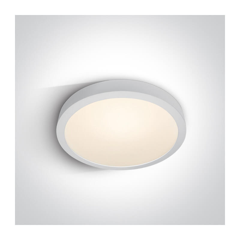 LUBINIS LED ŠVIESTUVAS ONE LIGHT 62140F/W/V D42 40W BALTAS