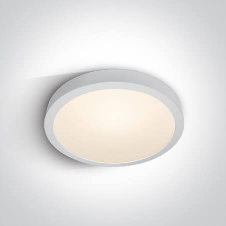 LUBINIS LED ŠVIESTUVAS ONE LIGHT 62140F/W/V D42 40W BALTAS