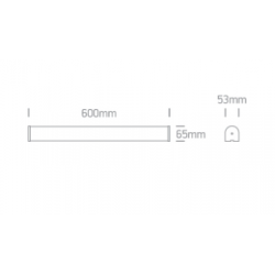 SIENINIS LED ŠVIESTUVAS 38115C/V 15W  CHROMO SPALVOS kaina